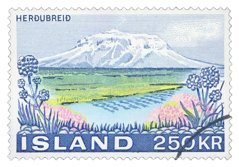 Iceland stamp